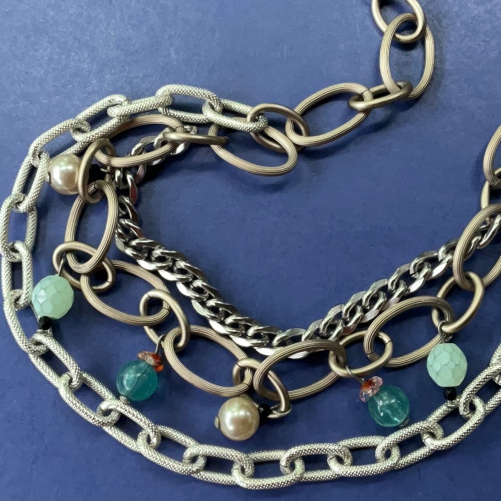 Sabika Desert Star 3-Row necklace